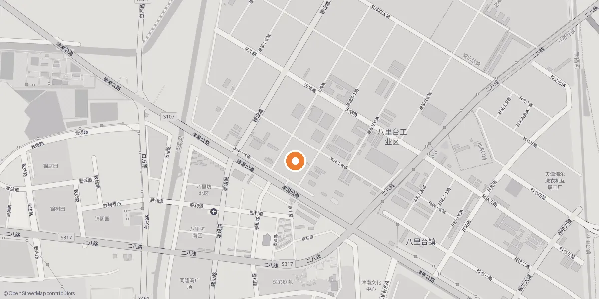 Map: USP works, Balitai Industrial Park, Jinnan District, Tianjin