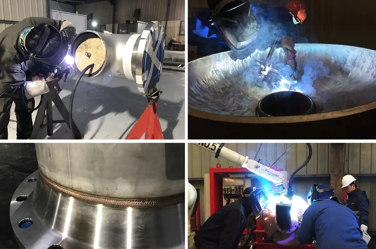 Pipe welding
